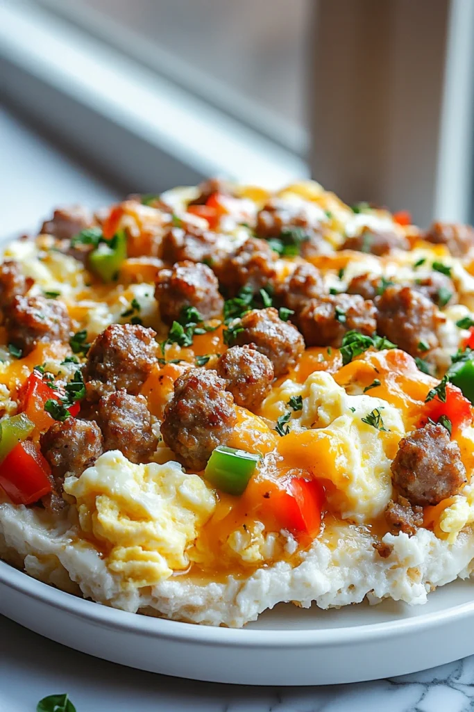 Sausage Egg Breakfast Bake