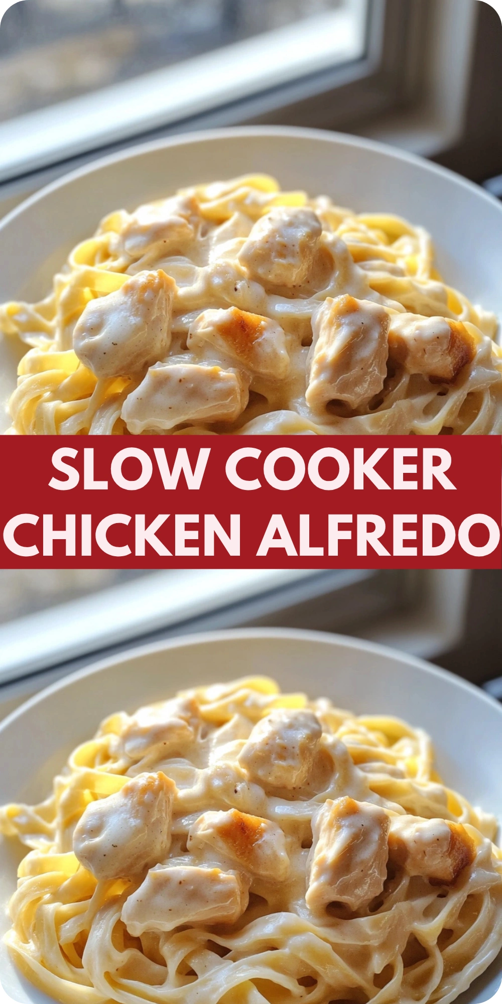 Slow Cooker Chicken Alfredo
