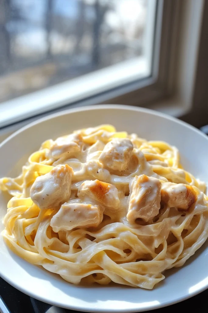 Slow Cooker Chicken Alfredo