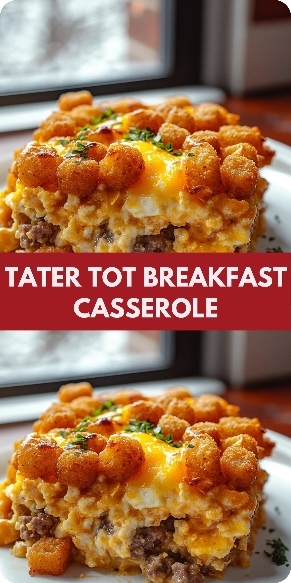 Tater Tot Breakfast Casserole