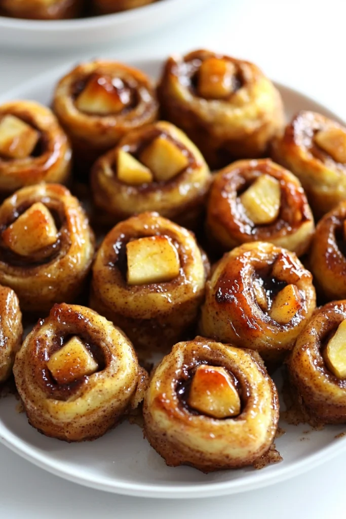 2 Ingredient Apple Cinnamon Roll Bake