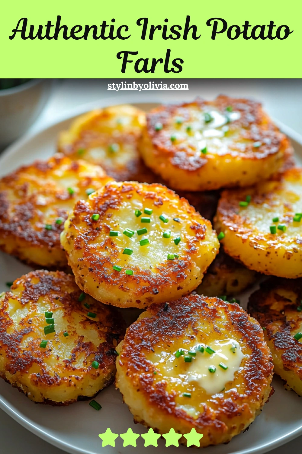 Authentic Irish Potato Farls