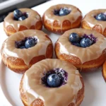Baked Blueberry Donuts