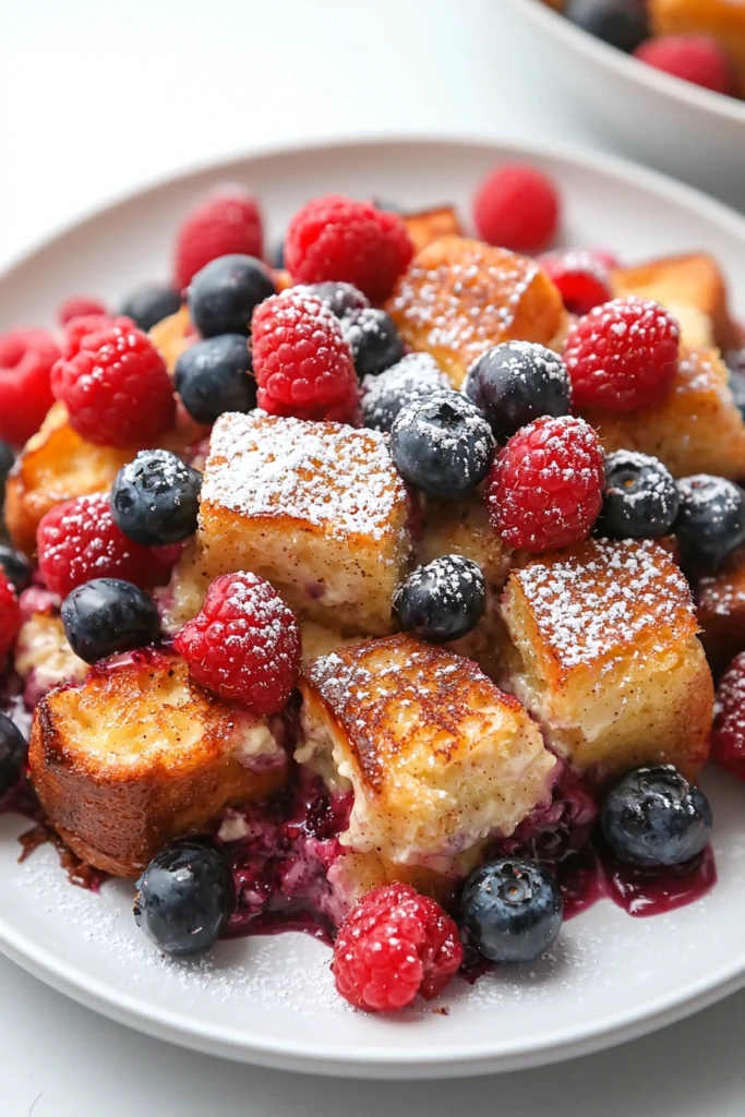Berry French Toast Casserole