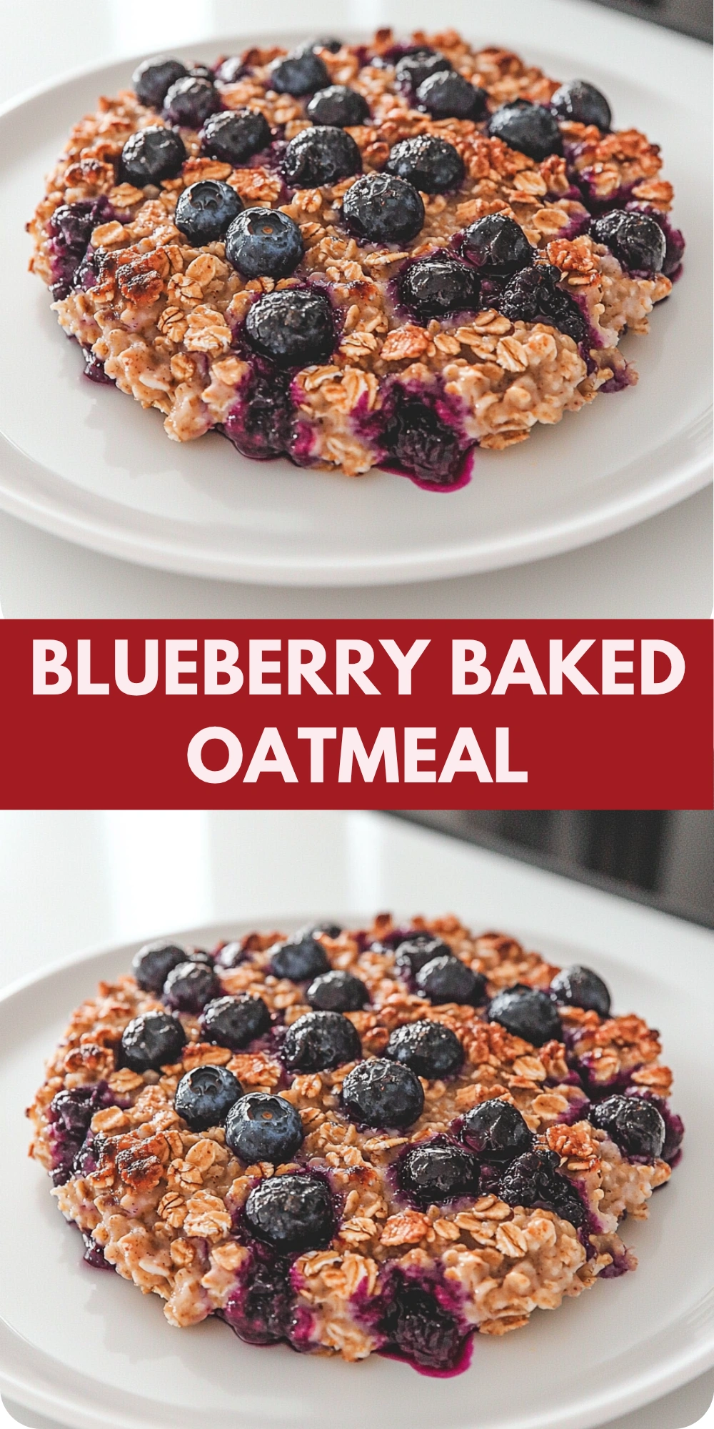 Blueberry Baked Oatmeal