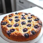 Blueberry Cottage Cheese Bake