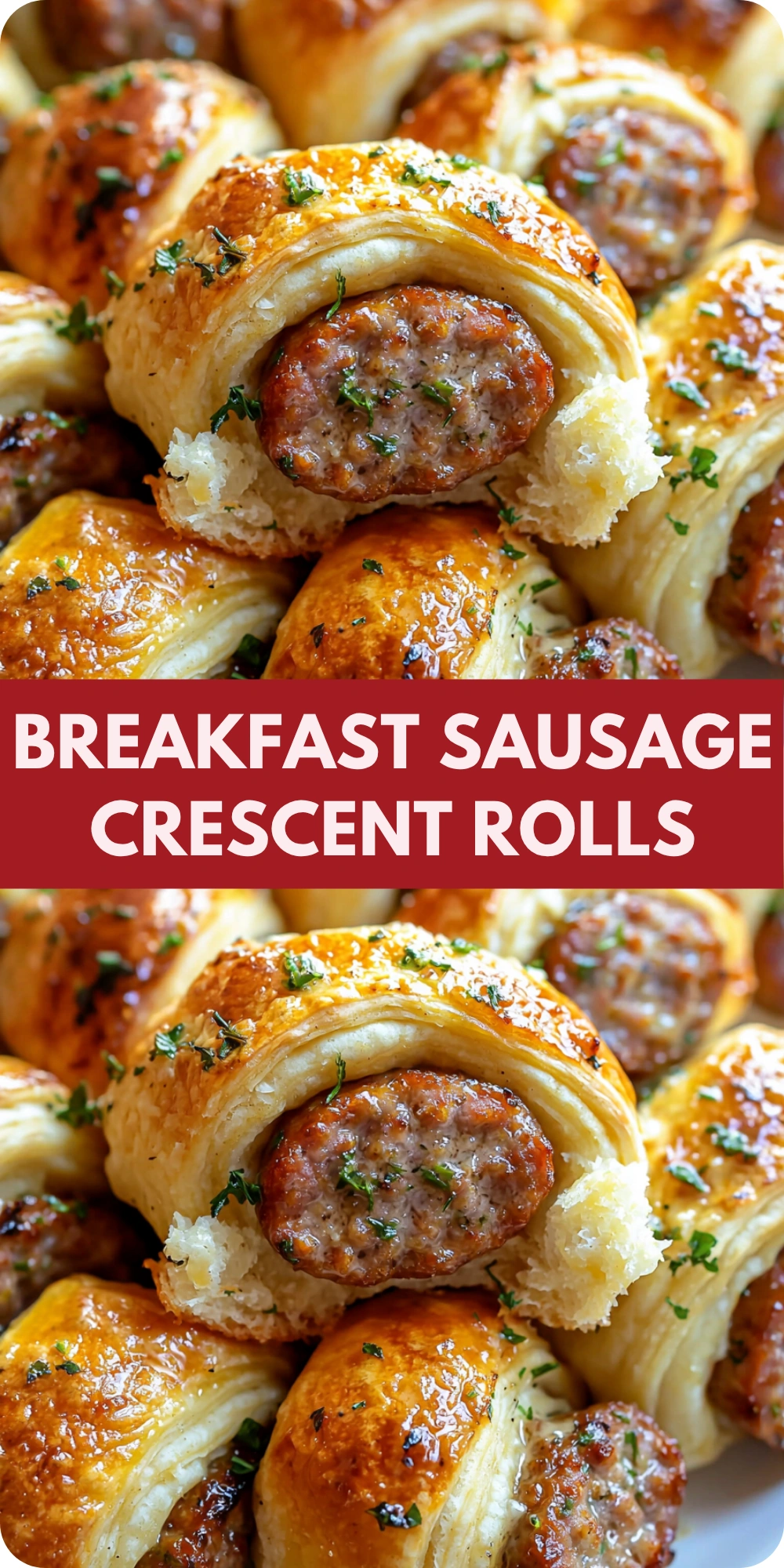 Breakfast Sausage Crescent Rolls