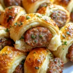 Breakfast Sausage Crescent Rolls