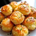 Cheesy Mashed Potato Puff Bites