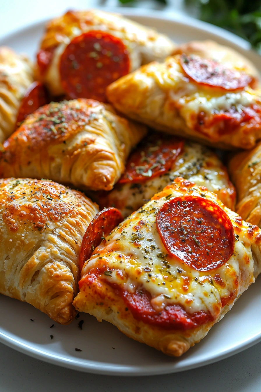 Cheesy Pizza Pockets