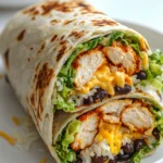 Chipotle Ranch Chicken Burrito
