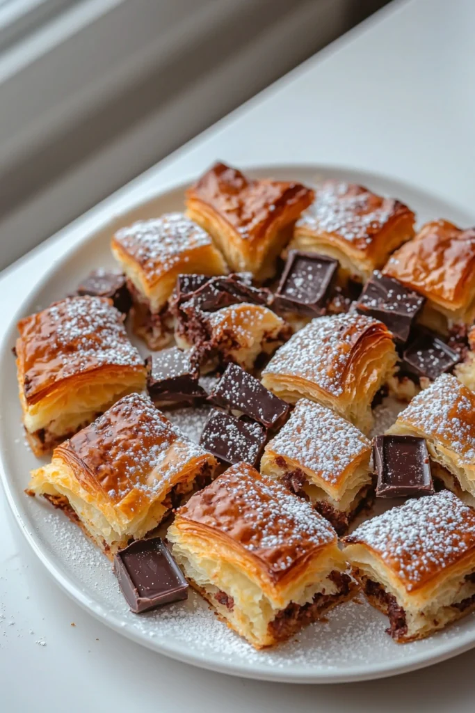 Chocolate Croissant Bites