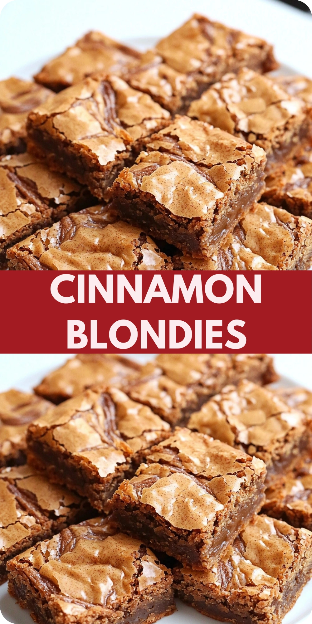 Cinnamon Blondies