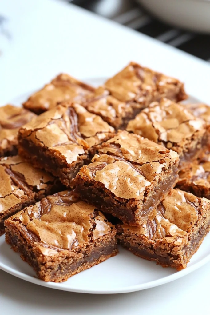 Cinnamon Blondies