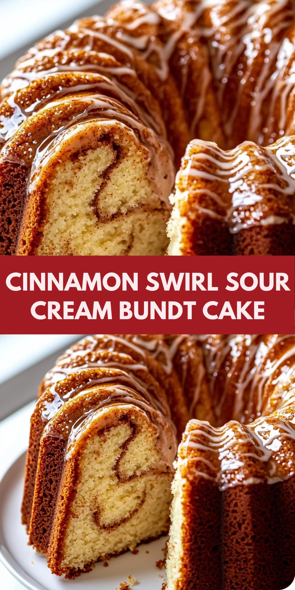 Cinnamon Swirl Sour Cream Bundt Cake