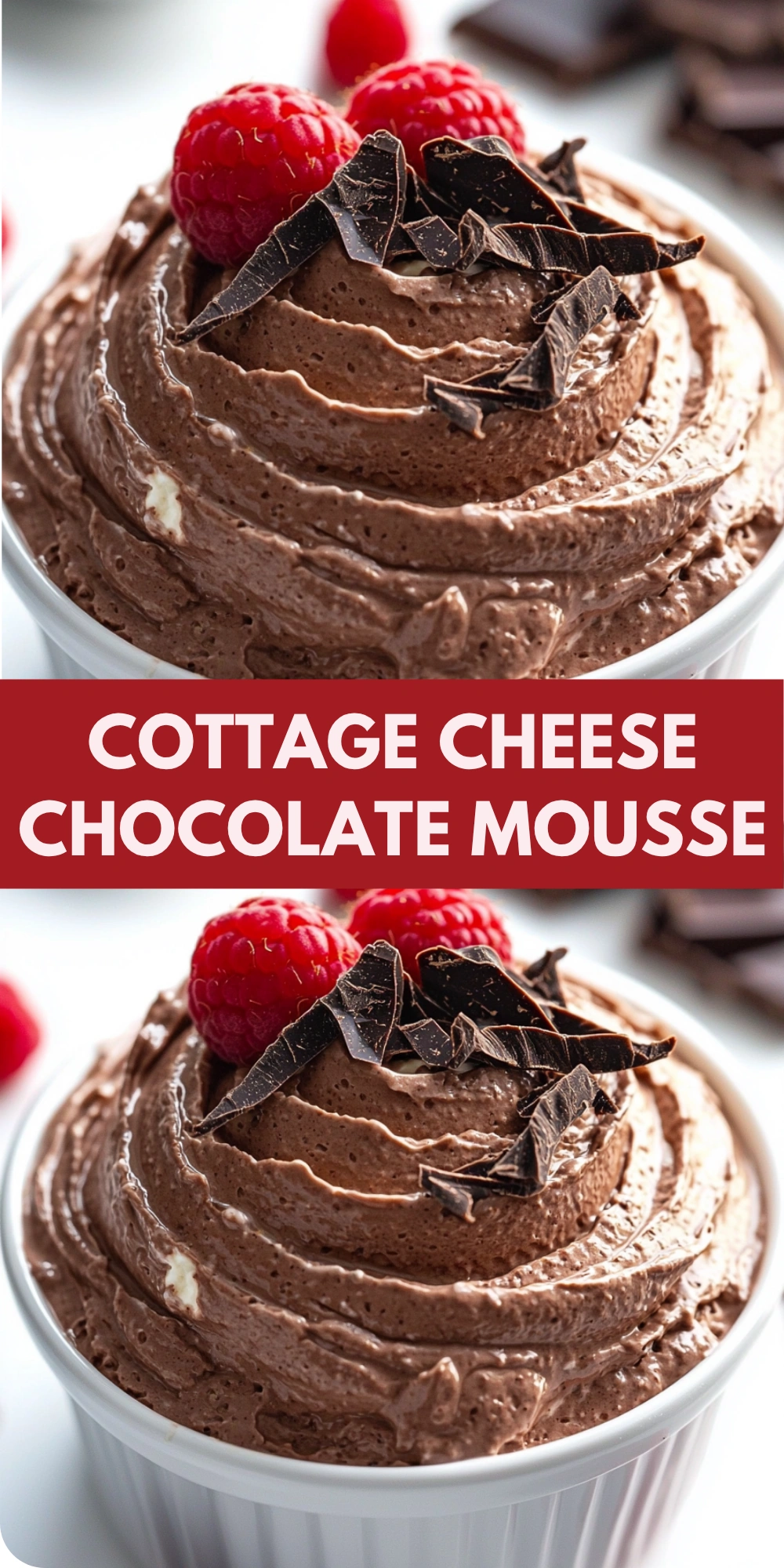 Cottage Cheese Chocolate Mousse