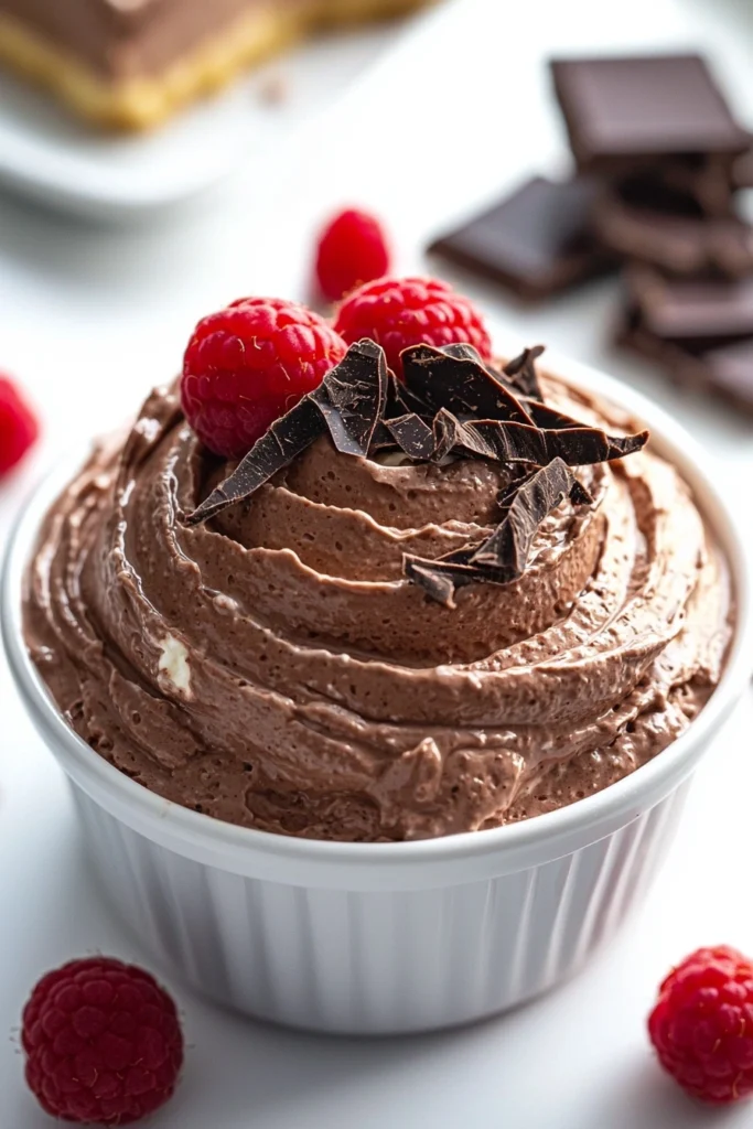 Cottage Cheese Chocolate Mousse