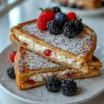 Cream Cheese Stuffed French Toast