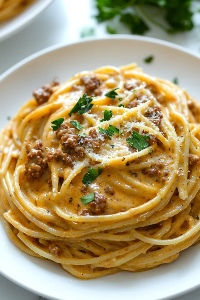 Creamy Beef Pasta