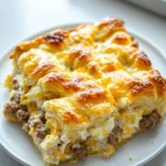 Crescent Roll Breakfast Casserole