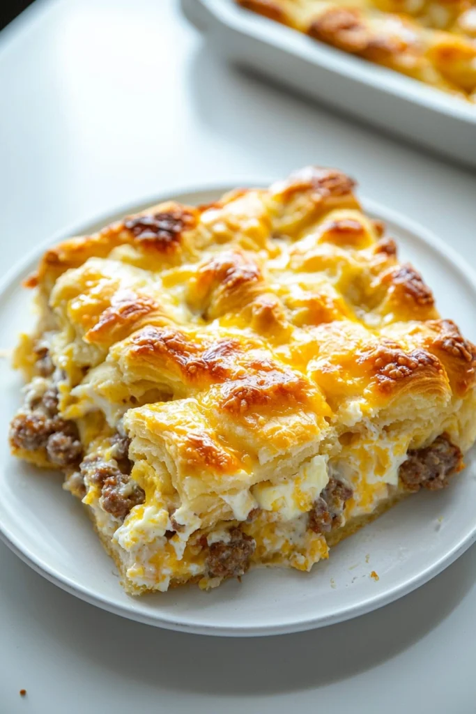 Crescent Roll Breakfast Casserole