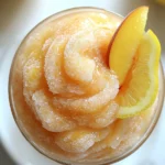 Frozen Peach Lemonade