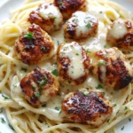 Garlic Butter Chicken Bites with Creamy Pasta