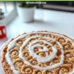 High-Protein Cinnamon Roll Baked Oatmeal