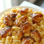 Honey Pepper Chicken Mac and Cheese
