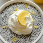 Lemon Cream Chia Pudding