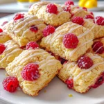 Lemon Raspberry Scones