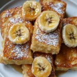 Overnight Baked Banana French Toast