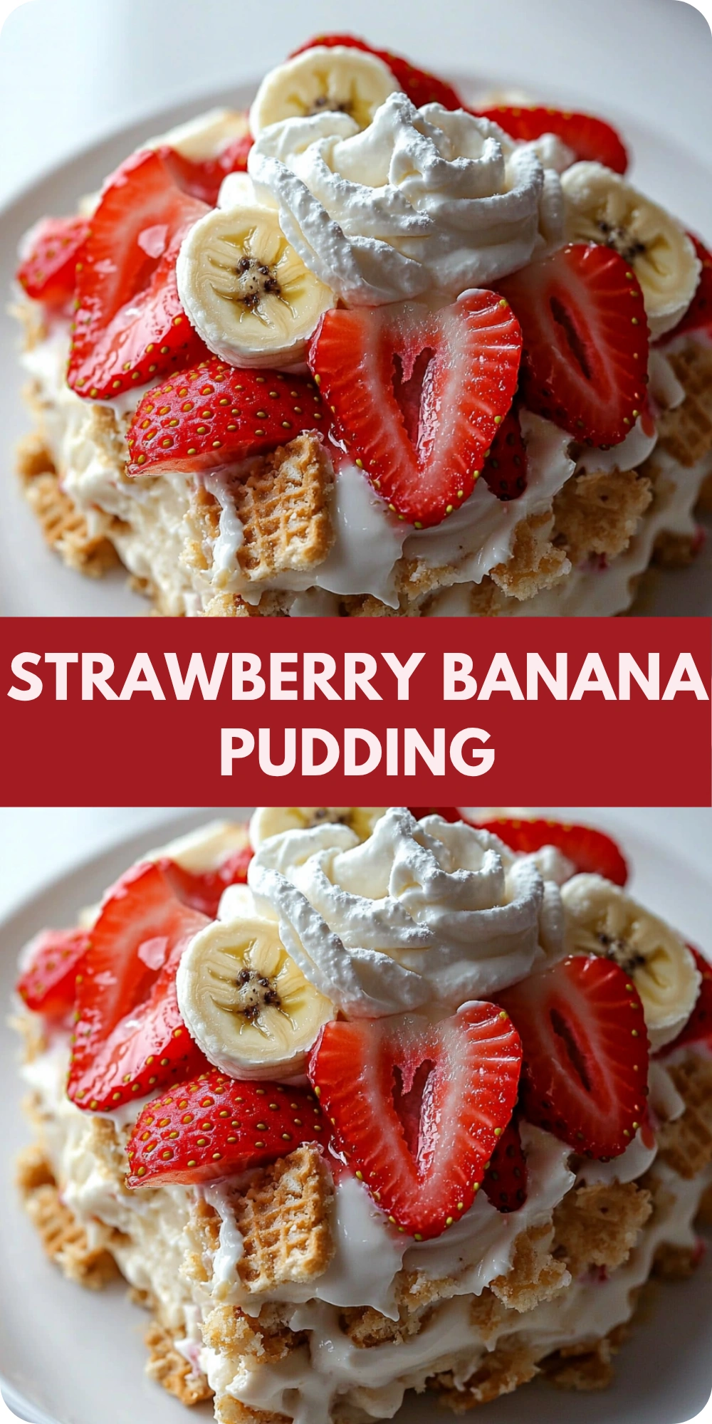 Strawberry Banana Pudding