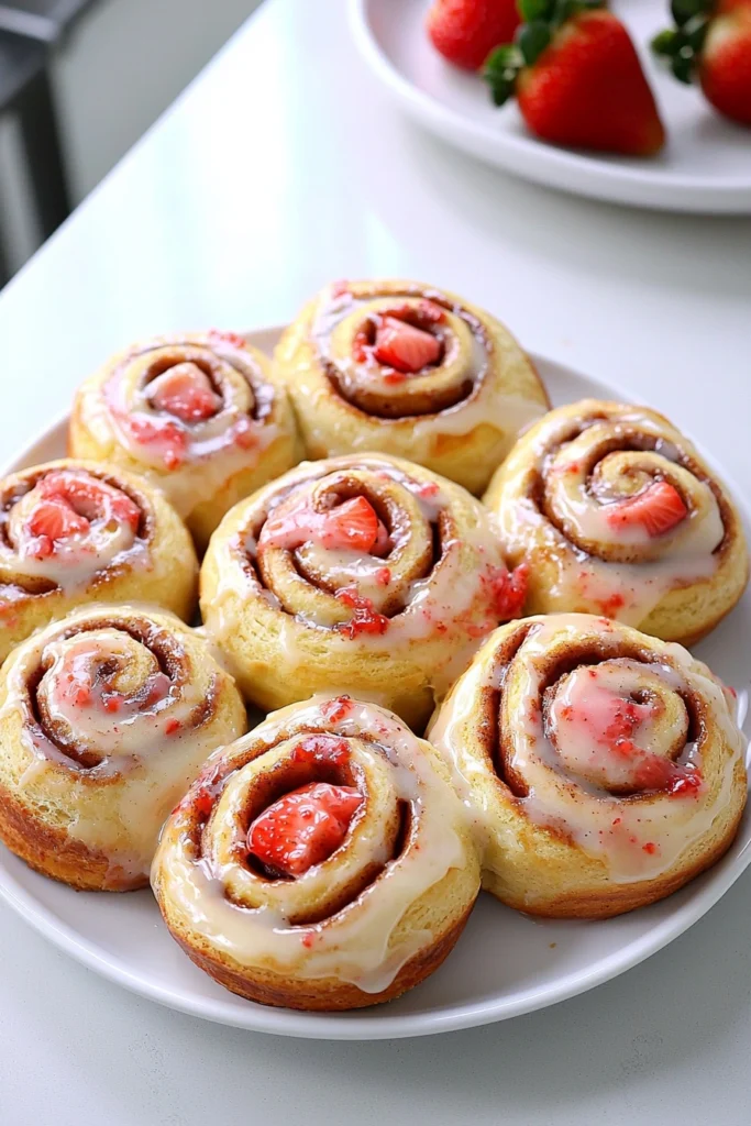 Strawberry Cheesecake Rolls