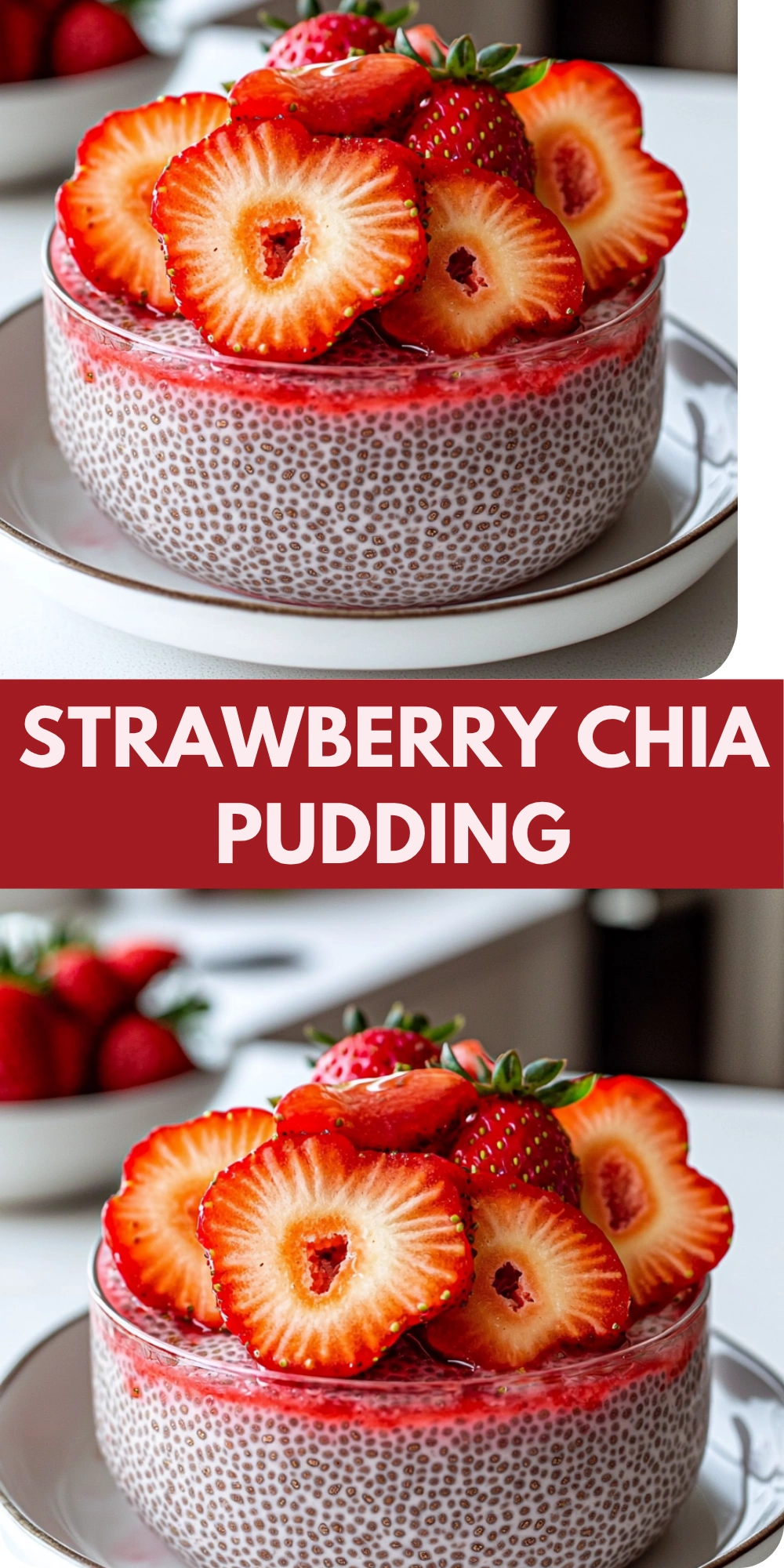 Strawberry Chia Pudding