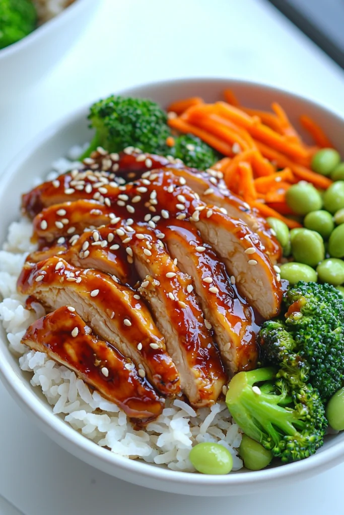Teriyaki Chicken Rice Bowl