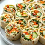 Vegetable Tortilla Roll Ups