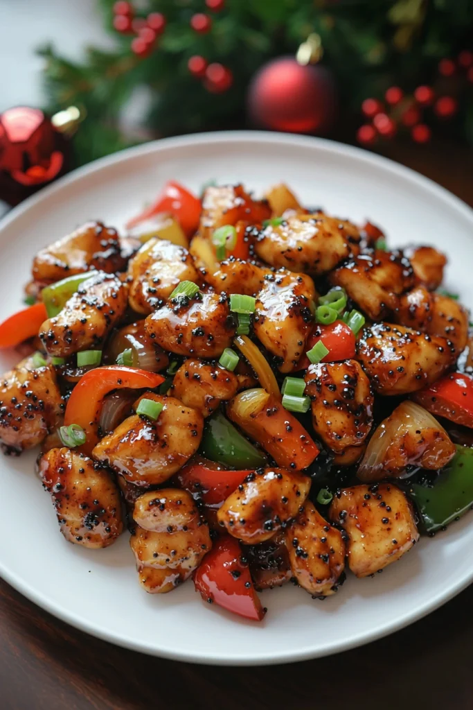 Black Pepper Chicken