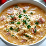 Chicken Cordon Bleu Soup