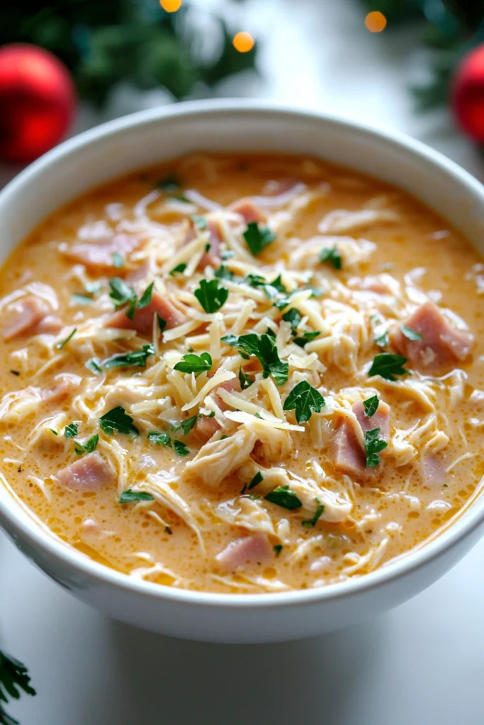 Chicken Cordon Bleu Soup