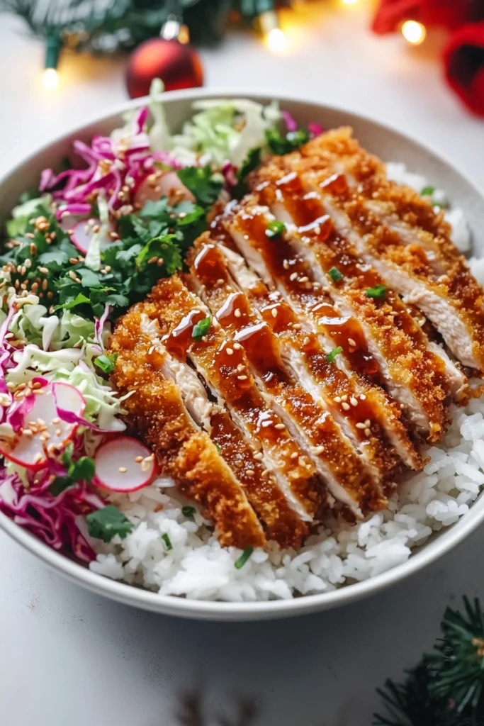 Chicken Katsu Bowl