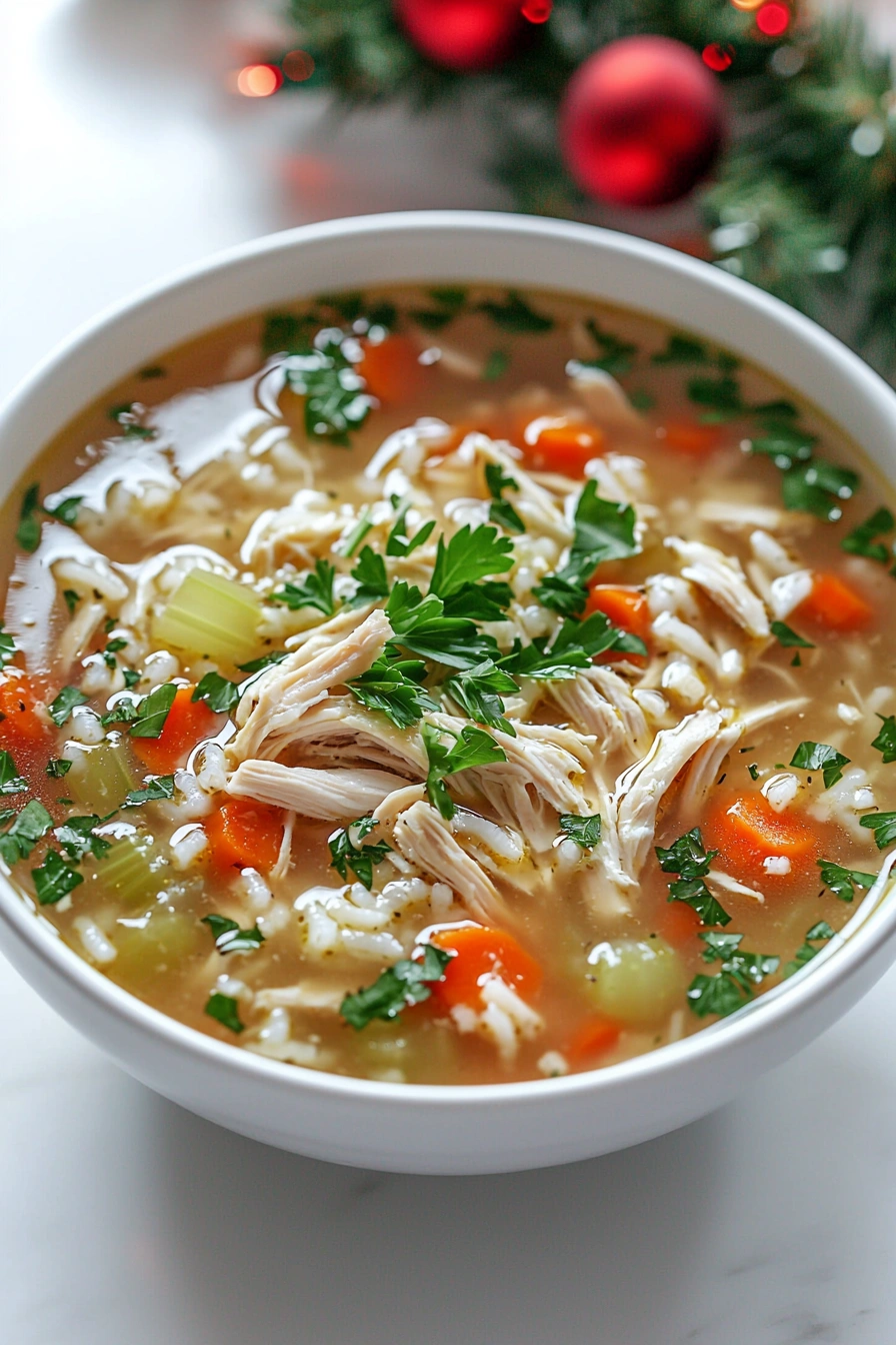 Chicken Rice Soup