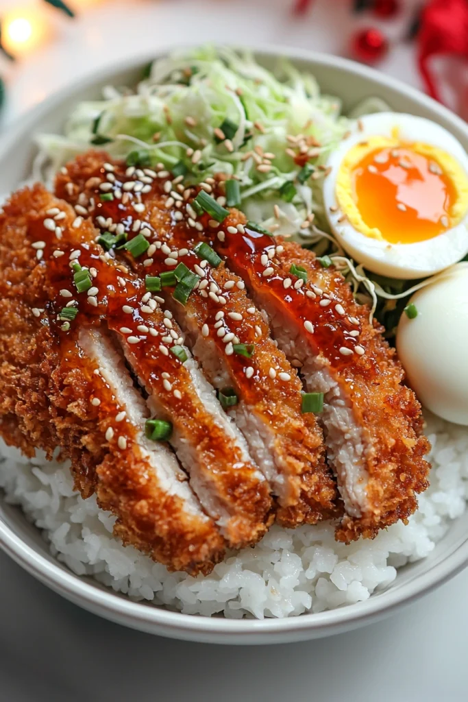 Katsu Bowls with Tonkatsu Sauce