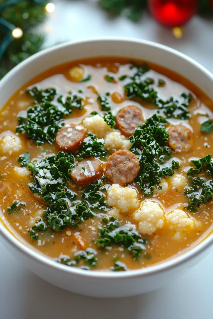 Keto Tuscan Soup