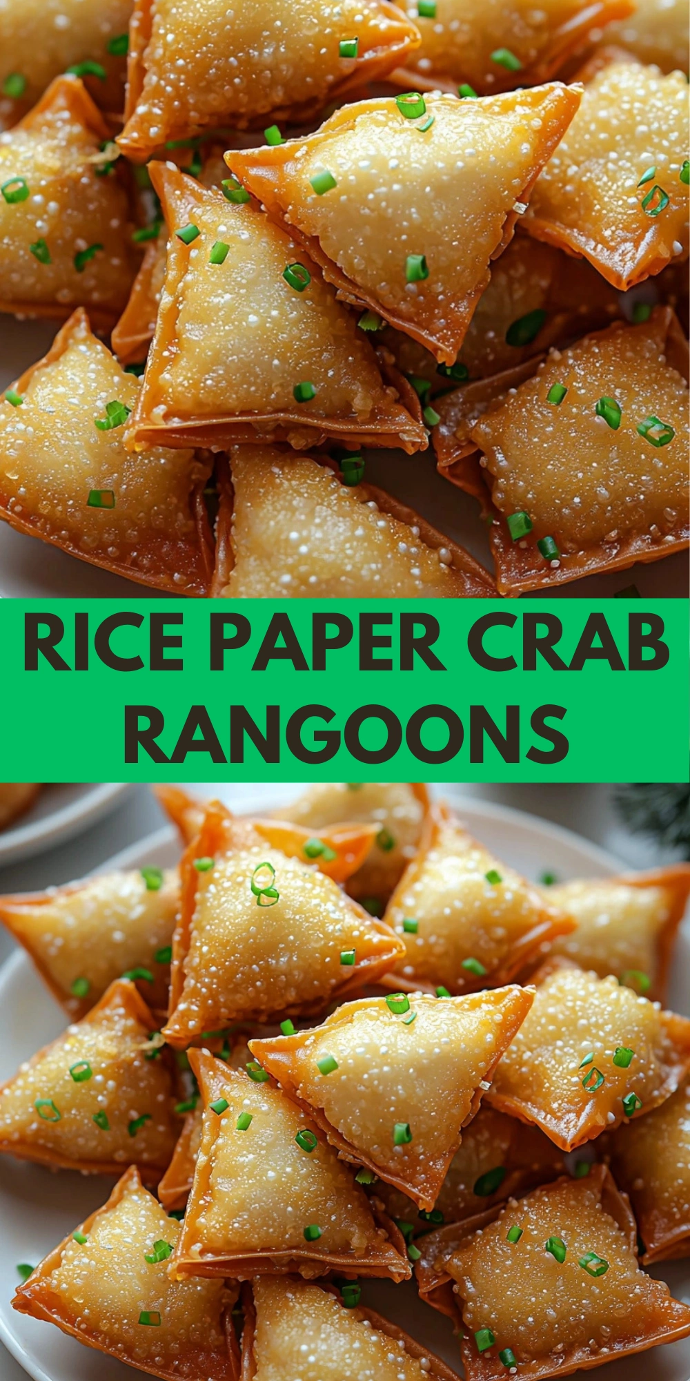 Rice Paper Crab Rangoons