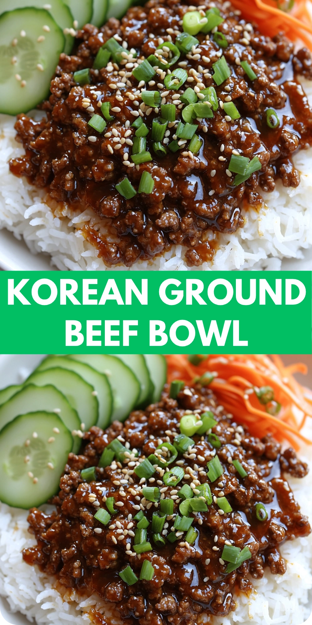 Korean Ground Beef Bowl