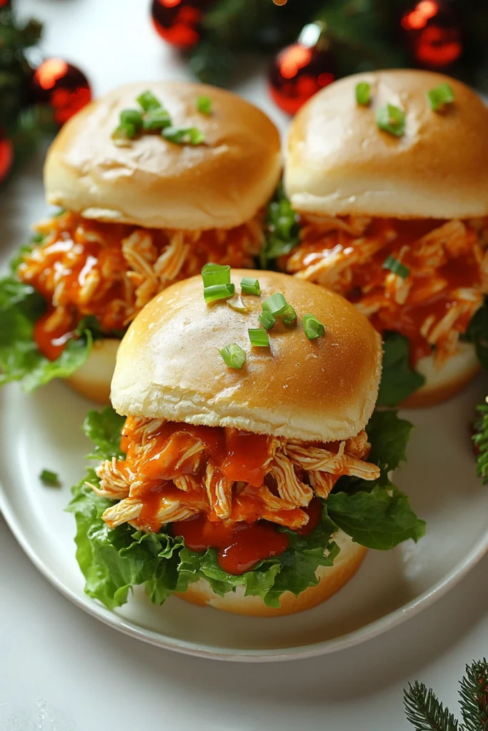 Buffalo Chicken Sliders
