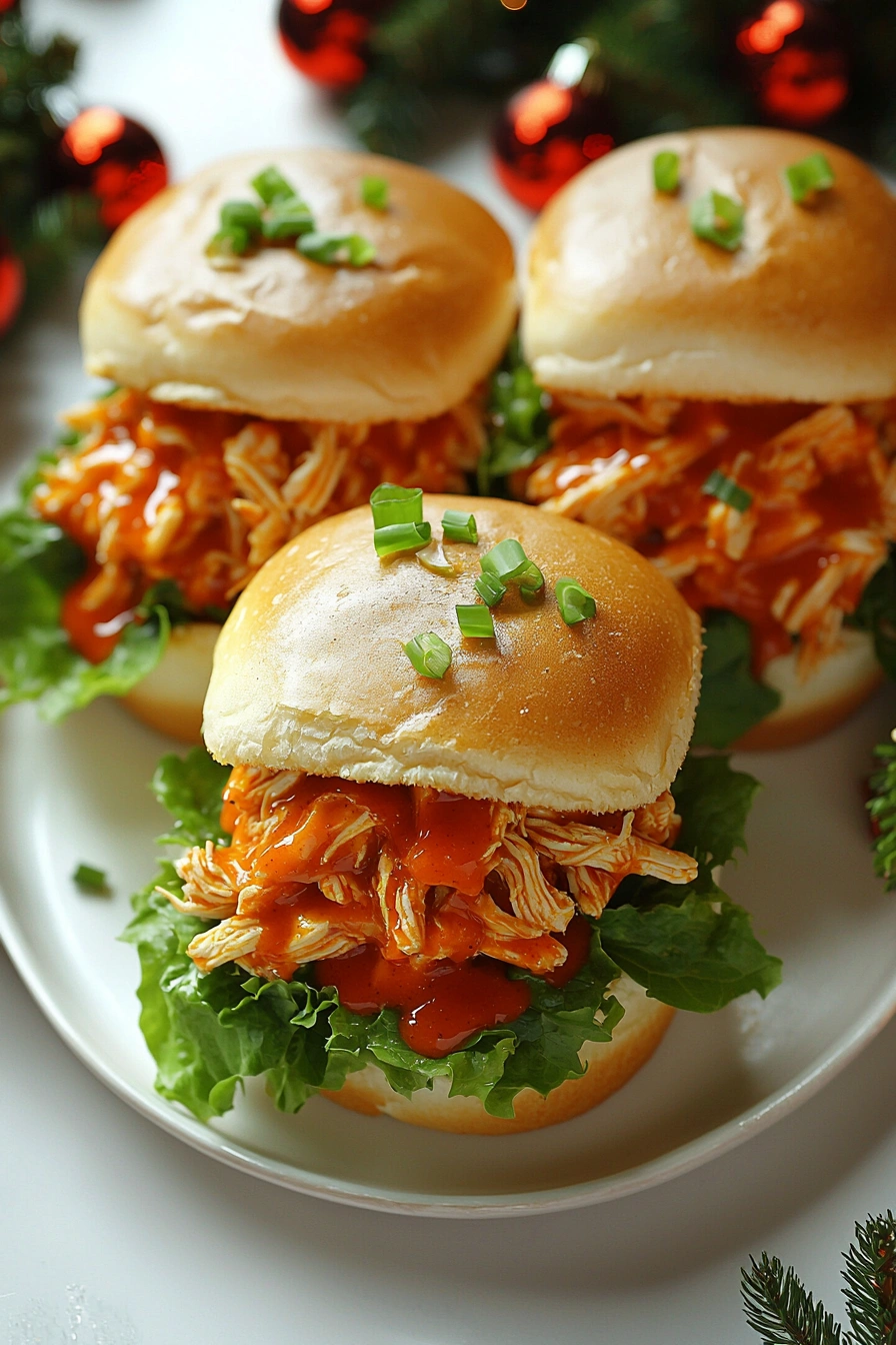 Buffalo Chicken Sliders