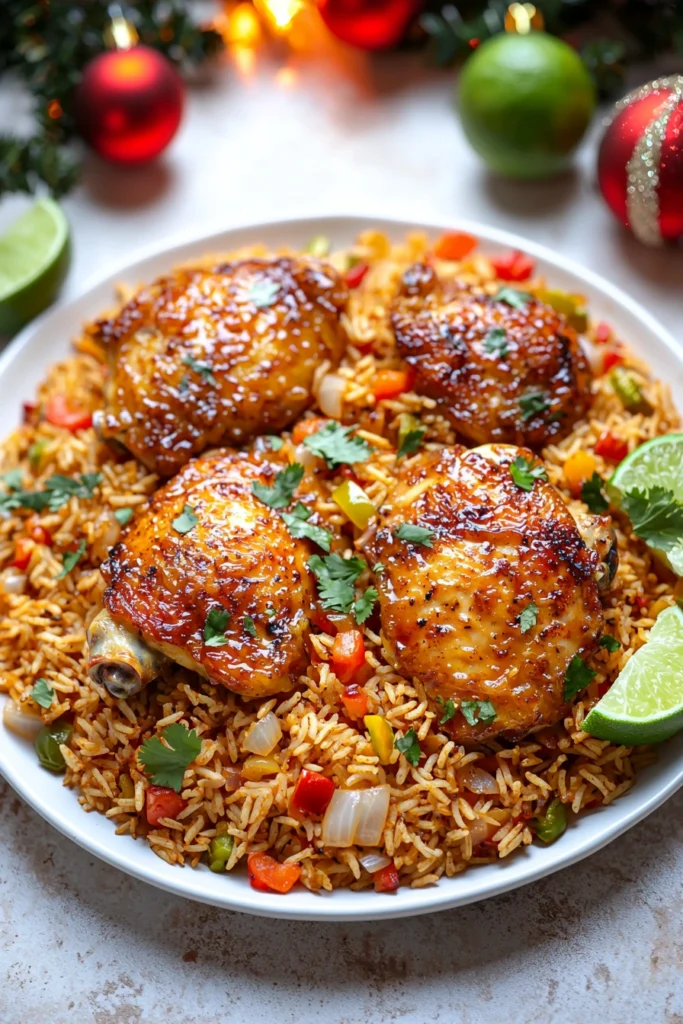Caribbean Chicken and Rice