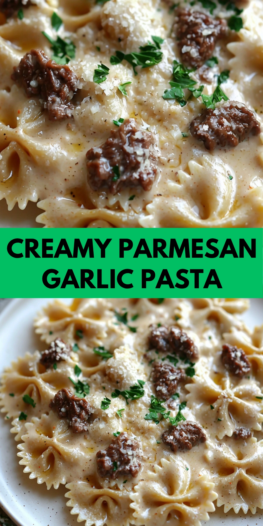 Creamy Parmesan Garlic Pasta
